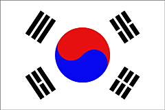 Bandera Corea .gif - Grande