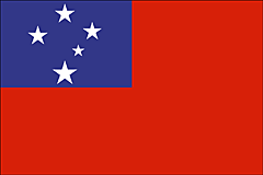Bandiera Samoa .gif - Grande