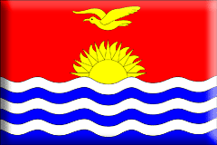 Bandiera Kiribati .gif - Grande e rialzata