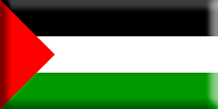 Bandiera Territori Palestinesi .gif - Grande e rialzata