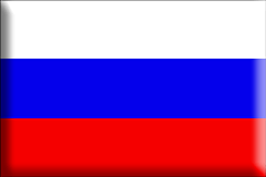 Bandiera Russia .gif - Grande e rialzata