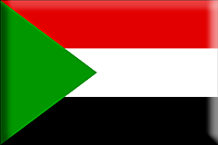 Bandiera Sudan .gif - Grande e rialzata