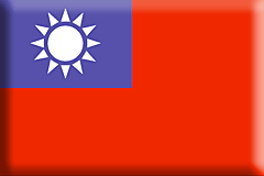 Bandiera Taiwan .gif - Grande e rialzata
