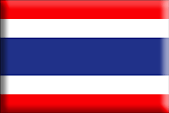 Bandiera Tailandia .gif - Grande e rialzata