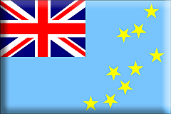 Bandiera Tuvalu .gif - Grande e rialzata