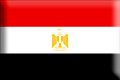 Bandiera Egitto .gif - Media e rialzata
