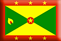 Bandiera Grenada .gif - Media e rialzata