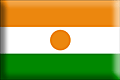 Bandiera Niger .gif - Media e rialzata