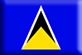 Bandiera Saint Lucia .gif - Media e rialzata