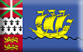 Bandiera Saint Pierre et Miquelon .gif - Media e rialzata
