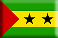 Bandiera Sao Tome e Principe .gif - Media e rialzata