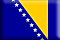 Bandiera Bosnia-Erzegovina .gif - Piccola e rialzata