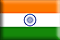 Bandiera India .gif - Piccola e rialzata
