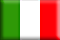 Bandera Italia .gif - Small embossed
