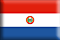 Bandiera Paraguay .gif - Piccola e rialzata