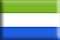 Bandiera Sierra Leone .gif - Piccola e rialzata