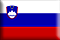 Bandiera Slovenia .gif - Piccola e rialzata