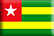 Bandiera Togo .gif - Piccola e rialzata