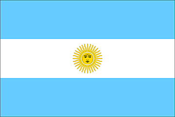 Bandera Argentina .gif - Extra Grande