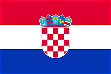 Bandera Croacia .gif - Extra Grande