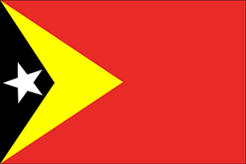 Bandiera Timor Est .gif - Molto Grande
