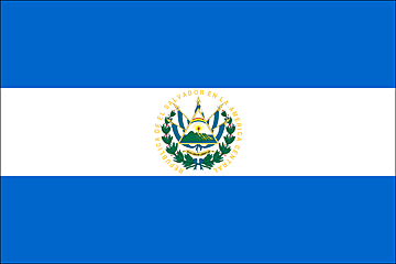 Bandiera El Salvador .gif - Molto Grande