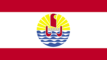 Bandiera Polinesia francese .gif - Molto Grande