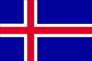 Bandiera Islanda .gif - Molto Grande