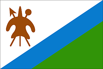Bandera Lesotho .gif - Extra Grande