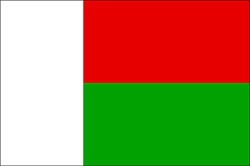 Bandiera Madagascar .gif - Molto Grande