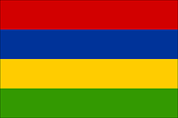 Bandiera Mauritius .gif - Molto Grande