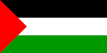 Bandiera Territori Palestinesi .gif - Molto Grande