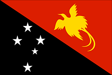 Bandiera Papua Nuova Guinea .gif - Molto Grande