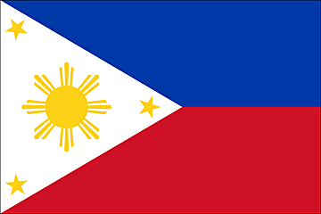 Bandiera Filippine .gif - Molto Grande