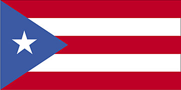 Bandiera Puerto Rico .gif - Molto Grande