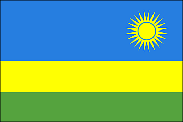 Bandiera Ruanda .gif - Molto Grande