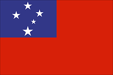 Bandiera Samoa .gif - Molto Grande