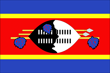 Bandera Suazilandia .gif - Extra Grande
