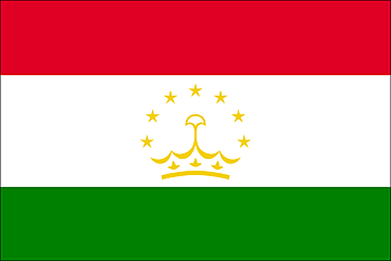 Bandiera Tagikistan .gif - Molto Grande