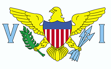 Bandiera Isole Vergini - USA .gif - Molto Grande