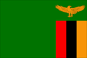 Bandiera Zambia .gif - Molto Grande