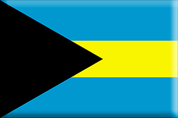 Bandiera Bahamas .gif - Molto Grande e rialzata
