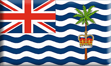 Bandera Territorios británicos del océano Índico .gif - Extra Grande y realzada