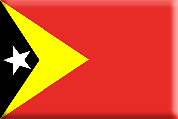 Bandiera Timor Est .gif - Molto Grande e rialzata