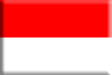 Bandera Indonesia .gif - Extra Grande y realzada