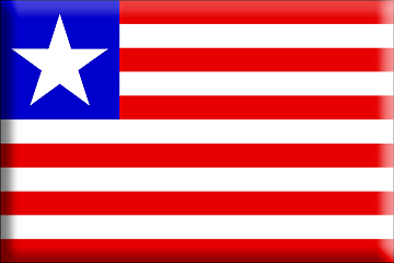Bandera Liberia .gif - Extra Grande y realzada