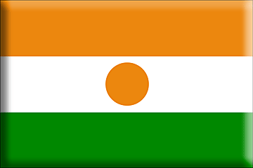 Bandera Níger .gif - Extra Grande y realzada