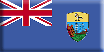 Bandiera Sant'Elena .gif - Molto Grande e rialzata
