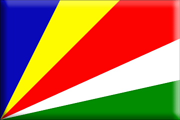 Bandiera Seychelles .gif - Molto Grande e rialzata