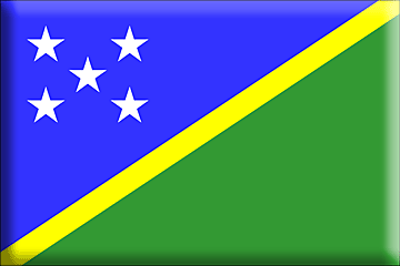 Bandiera Isole Salomone .gif - Molto Grande e rialzata